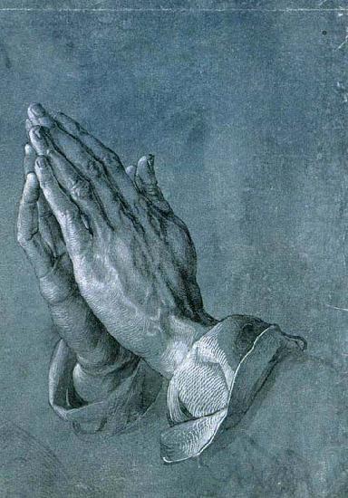 Albrecht Durer Study of an Apostle's Hands china oil painting image